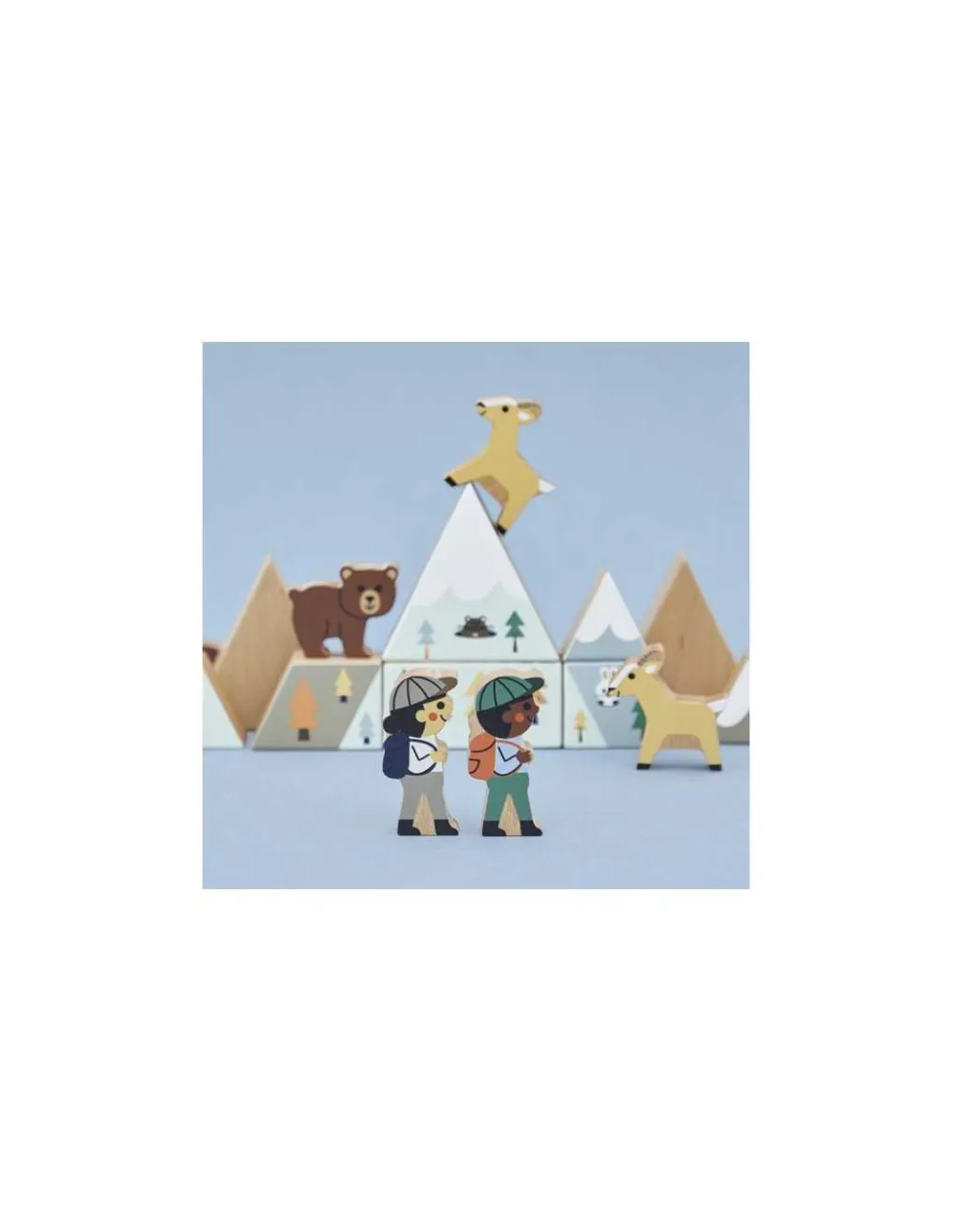 Janod Cubes La Vallée Blanche Cross Roads - Sale