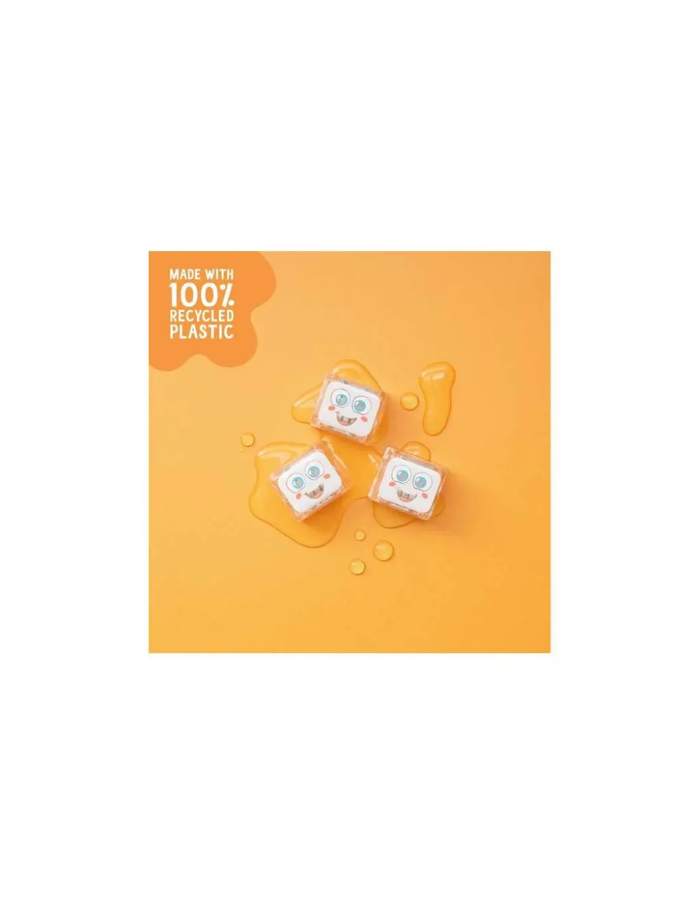 Glo Pals Cubes lumineux blancs Party Pal - New