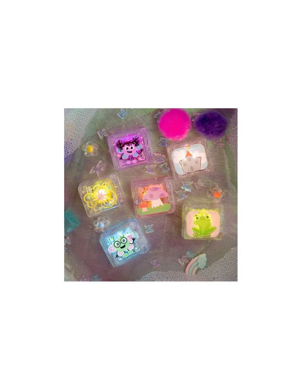 Glo Pals Cubes lumineux Monde féérique - Outlet