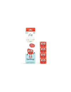 Glo Pals Cubes lumineux rouges Sammy - Clearance