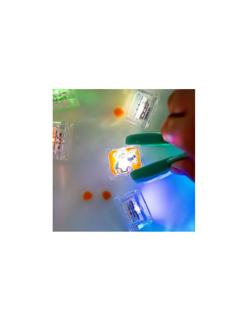 Glo Pals Cubes lumineux Zoo - Hot