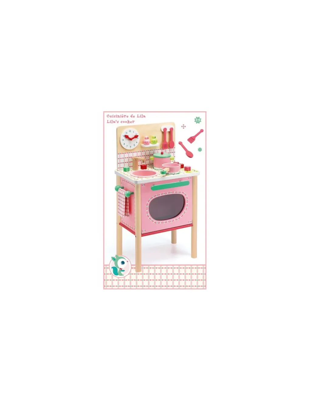 Djeco Cuisine la cuisinière de Lila - Clearance