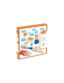 Djeco Curieux outils pour peindre - Outlet