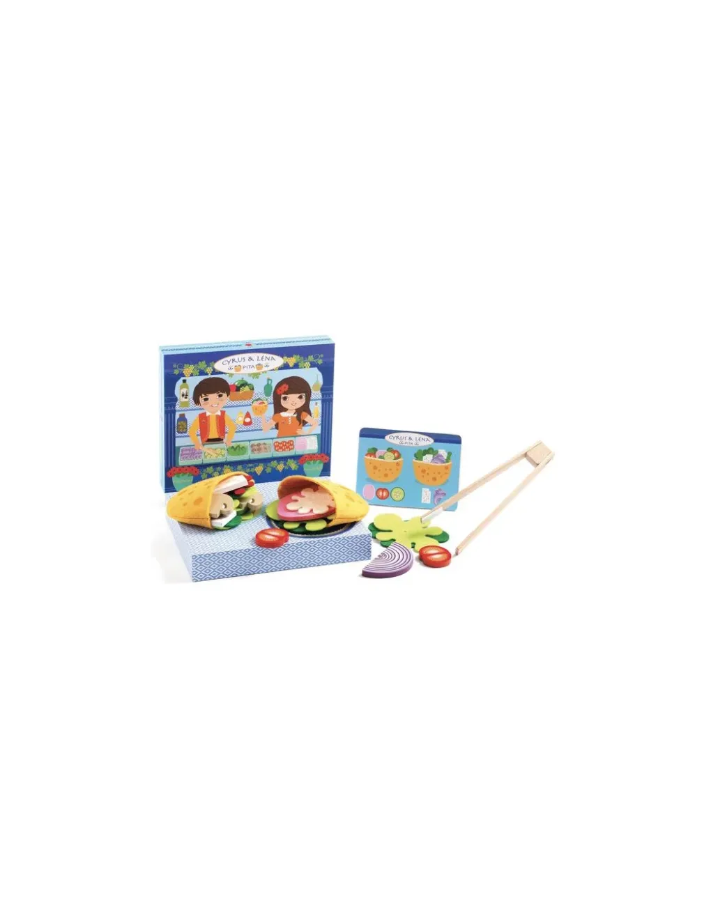 Djeco Dinette pitas Cyrus et Léna - Discount