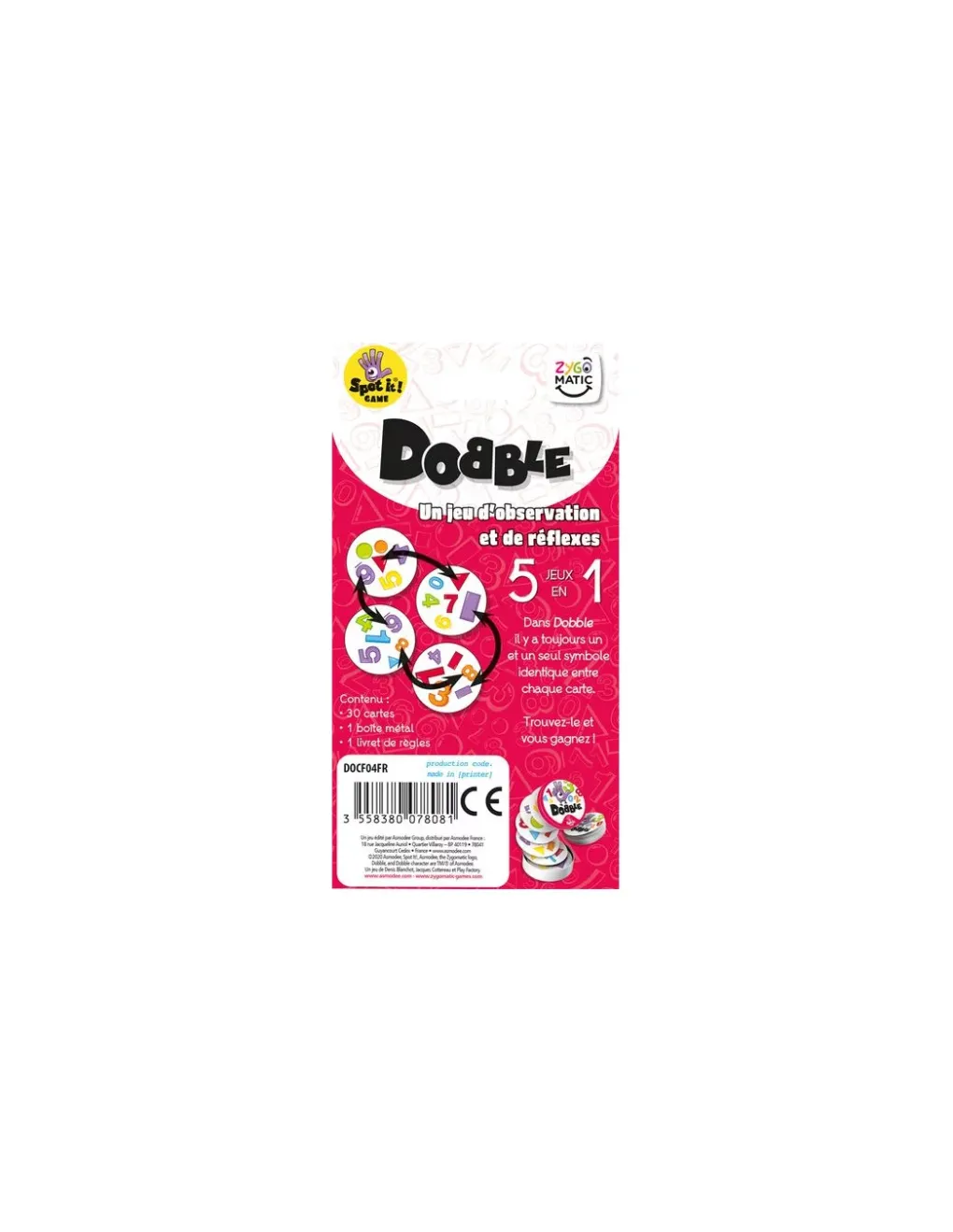 Asmodee Dobble 123 Online