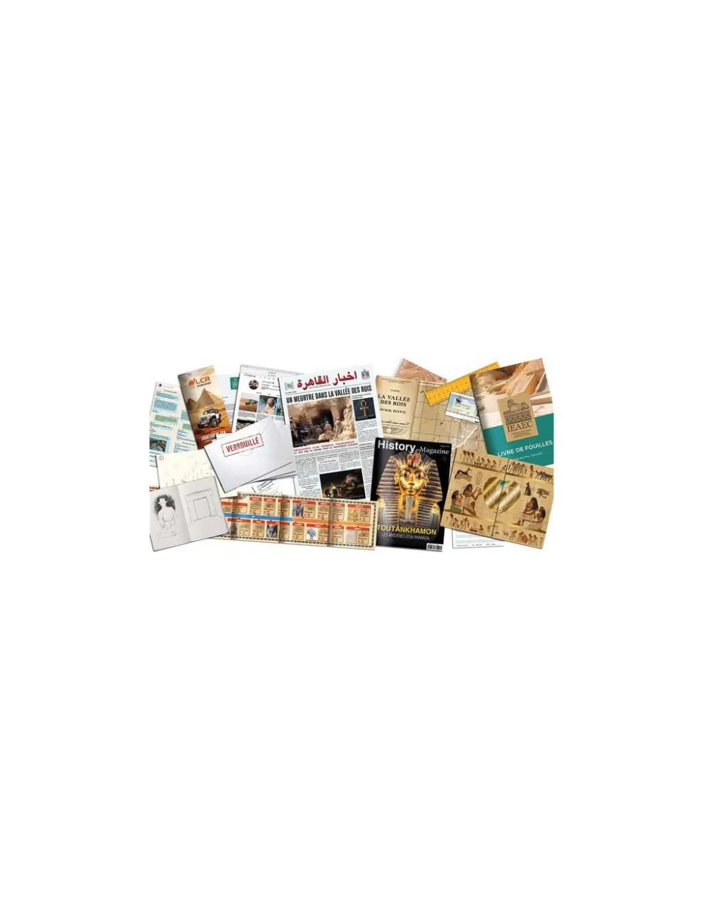 Asmodee Dossiers Criminels : Mystère dans la vallée des rois