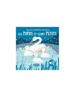 Sassi junior Douces histoires sonores Les papas et leurs petits - Sassi Discount