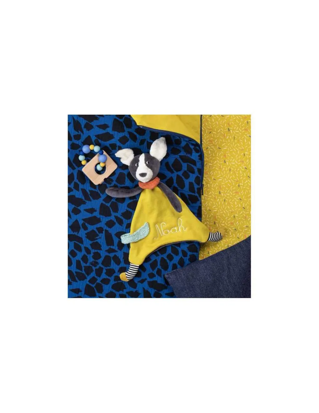 Moulin Roty Doudou Puce jaune Puce & Pilou - Online