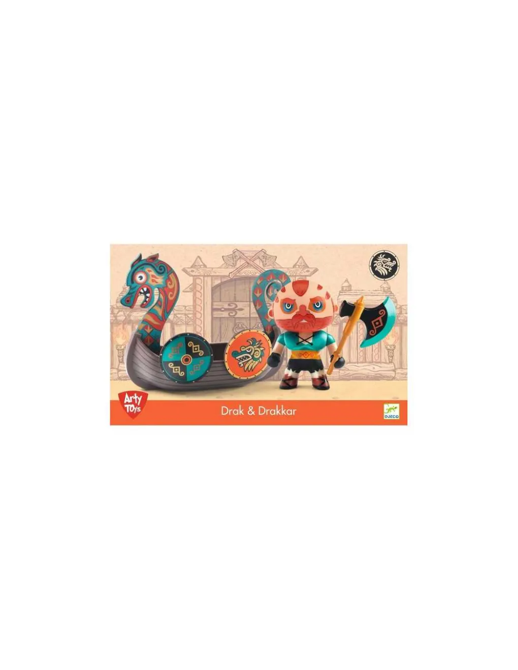 Djeco Drak & Drakkar Pirate Arty Toys - New