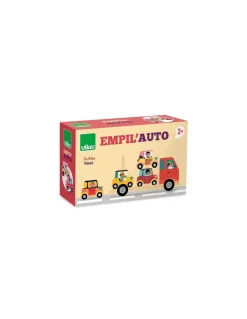 Vilac Empil’auto 4 pièces Ingela P.Arrhenius - New