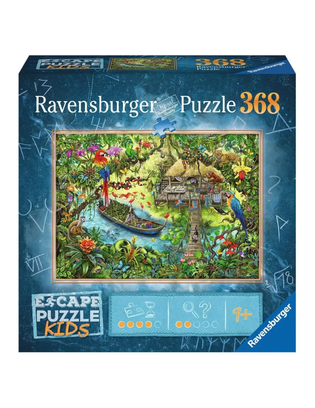 Ravensburger Escape puzzle Kids Un safari dans la jungle - Hot