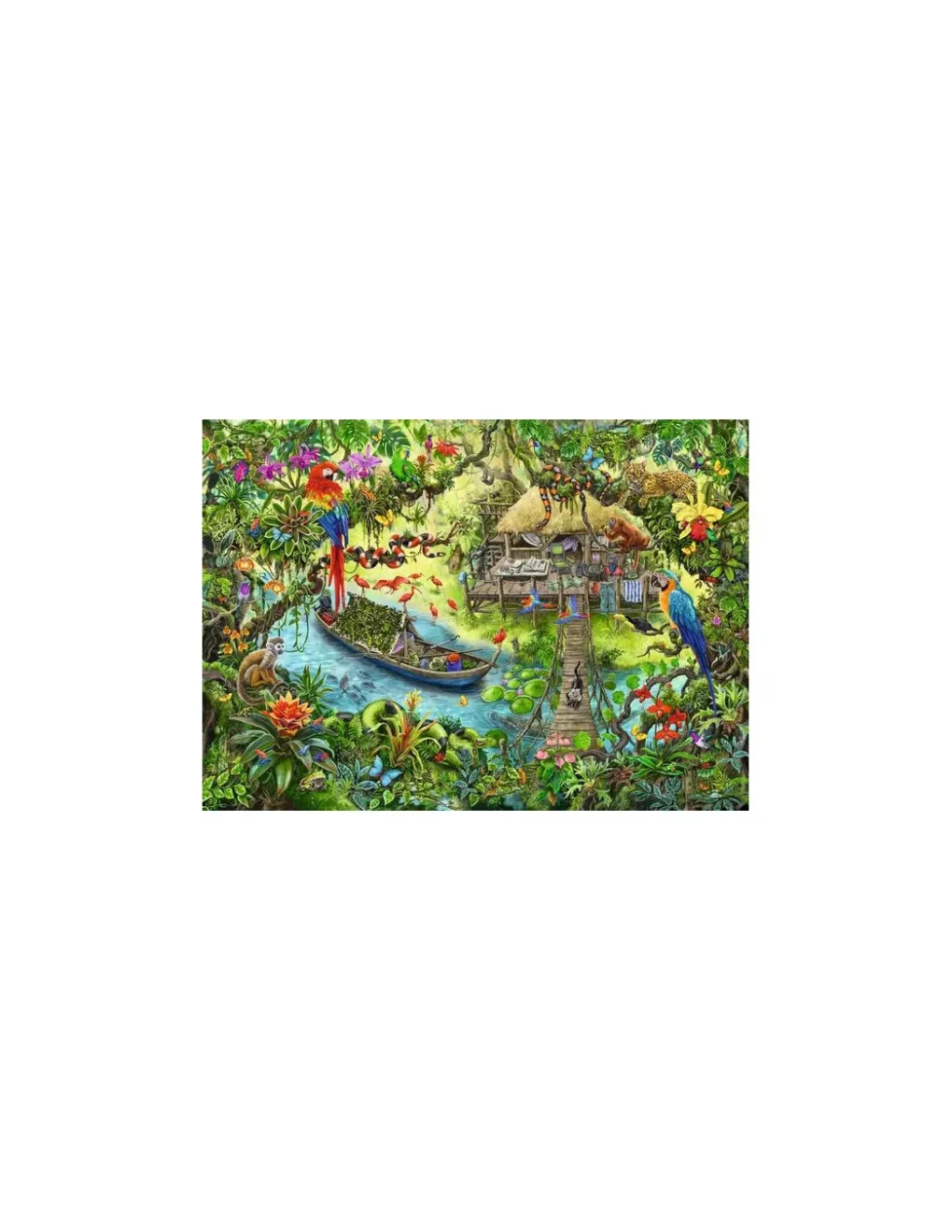 Ravensburger Escape puzzle Kids Un safari dans la jungle - Hot