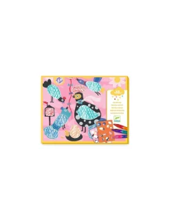 Djeco Fabuleux pochoirs Piou piou & co - Best