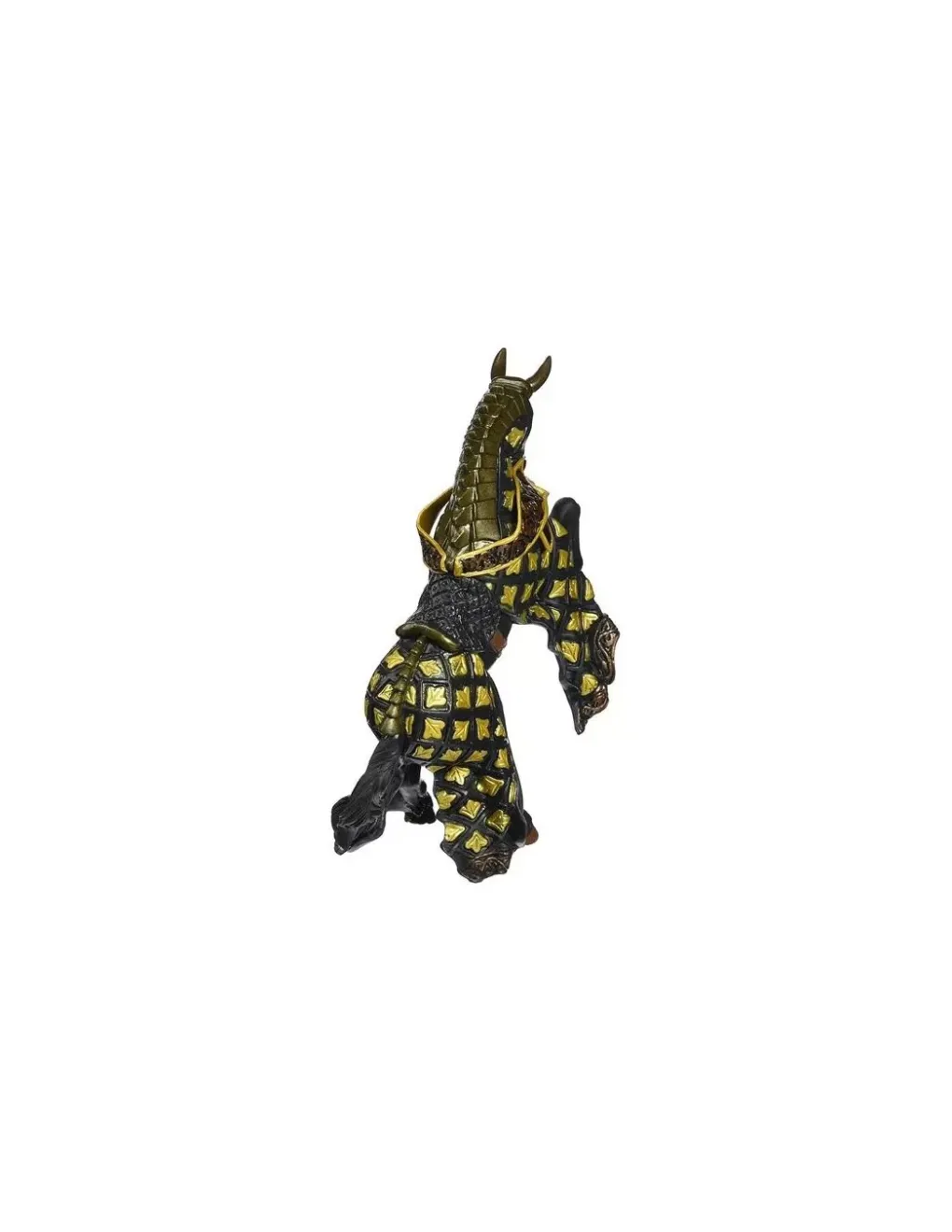 Papo Figurine cheval du maître des armes cimier taureau - New