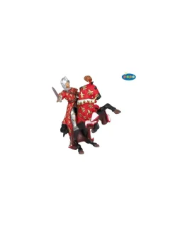 Papo Figurine cheval du prince Philippe rouge - Sale