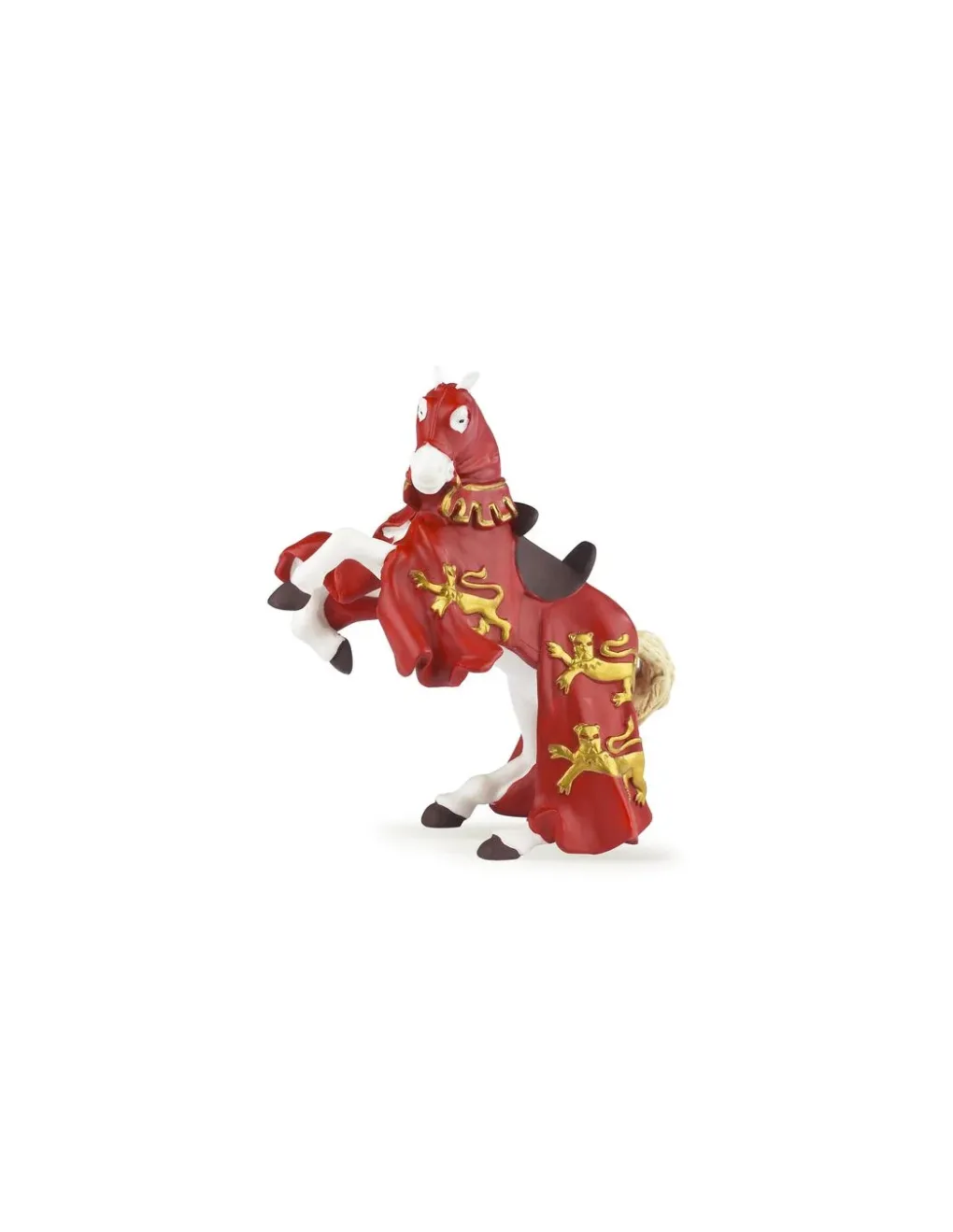 Papo Figurine cheval du roi Richard rouge - Outlet