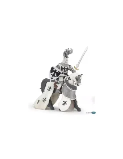 Papo Figurine chevalier blanc au cimier - Clearance