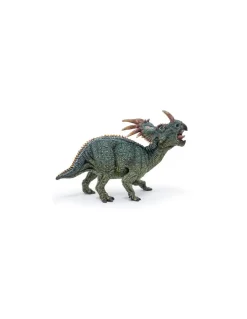 Papo Figurine dinosaure styracosaure bleu -