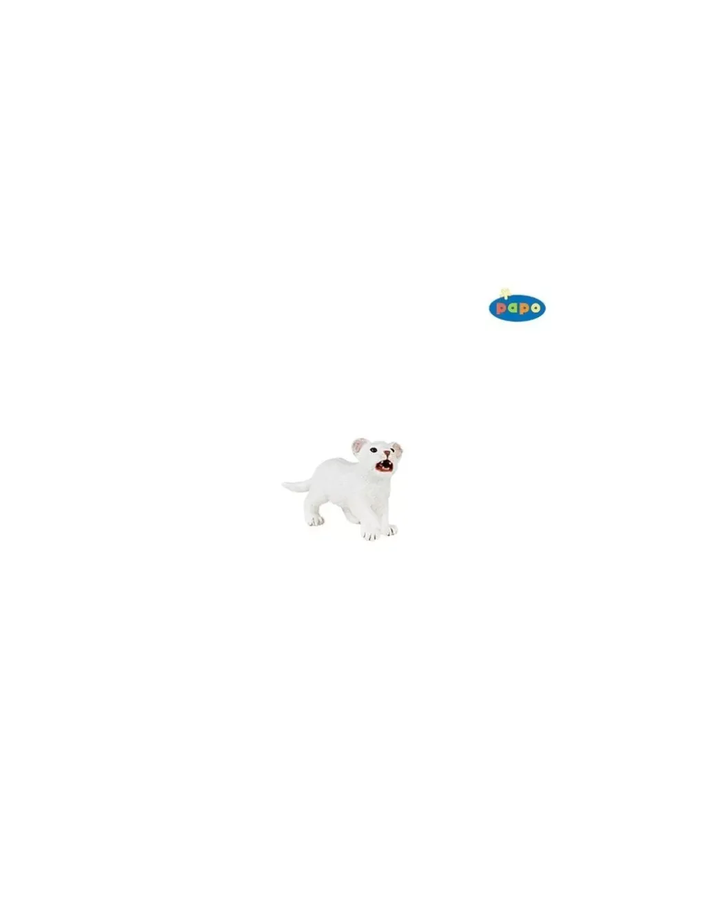 Papo Figurine lionceau blanc - Sale