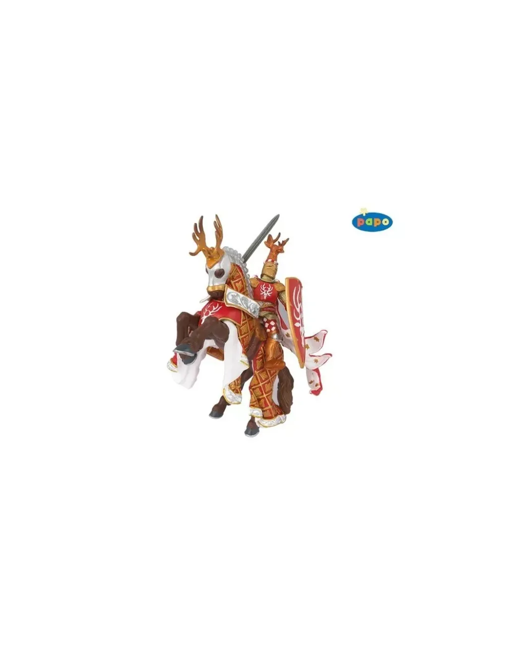 Papo Figurine maître des armes cimier cerf - New