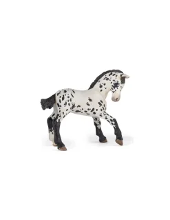 Papo Figurine poulain appaloosa noir - Hot