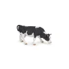 Papo Figurine vache noire et blanche broutant - Outlet