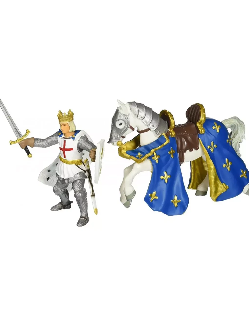 Papo Figurines saint louis et son cheval - Discount