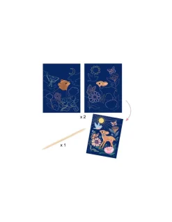 Djeco Fluffy box coffret 6 activités créatives - Online