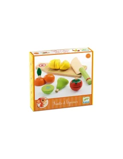 Djeco Fruits et légumes à découper - Outlet