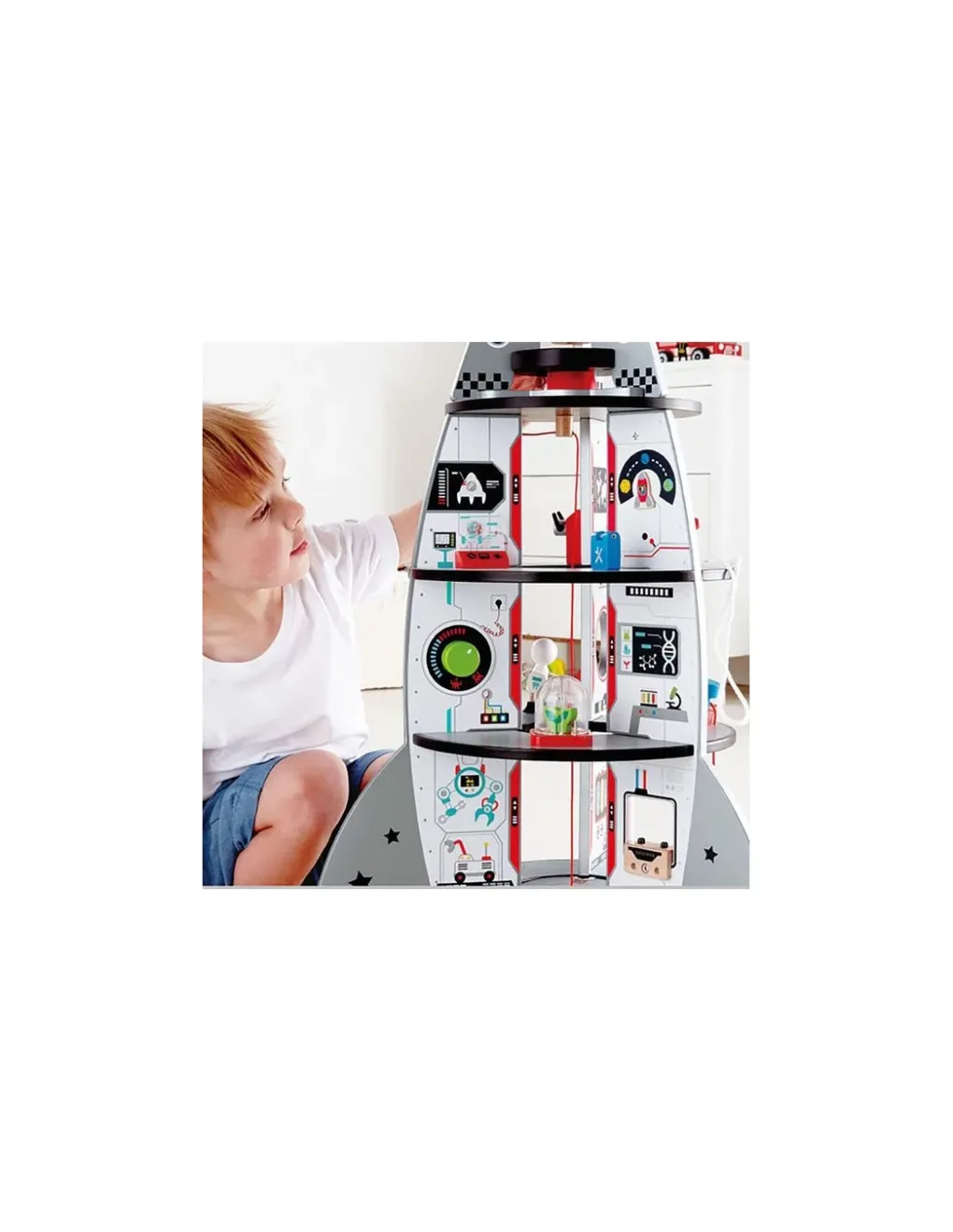 Hape Toys Fusée spatiale - Hape Discount