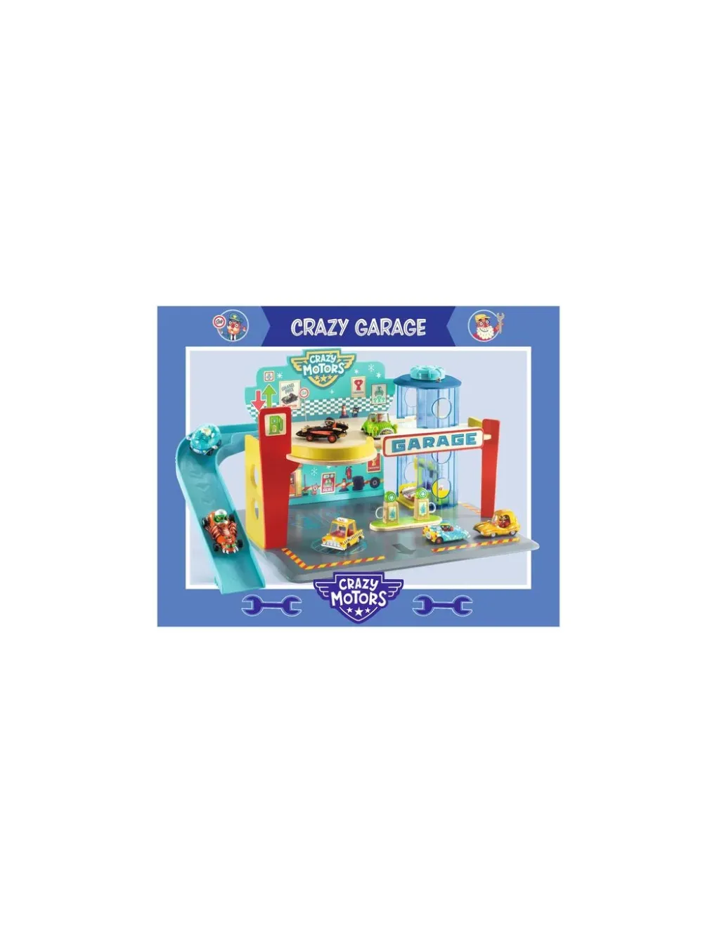 Djeco Garage Crazy Motors - Discount