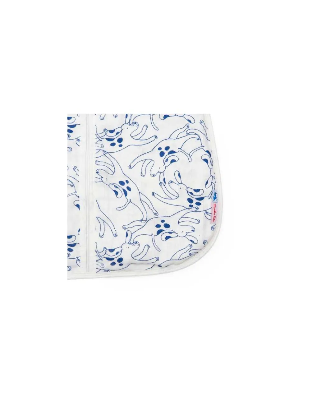 Moulin Roty Gigoteuse été chiens bleus 90 cm Puce & Pilou - Outlet
