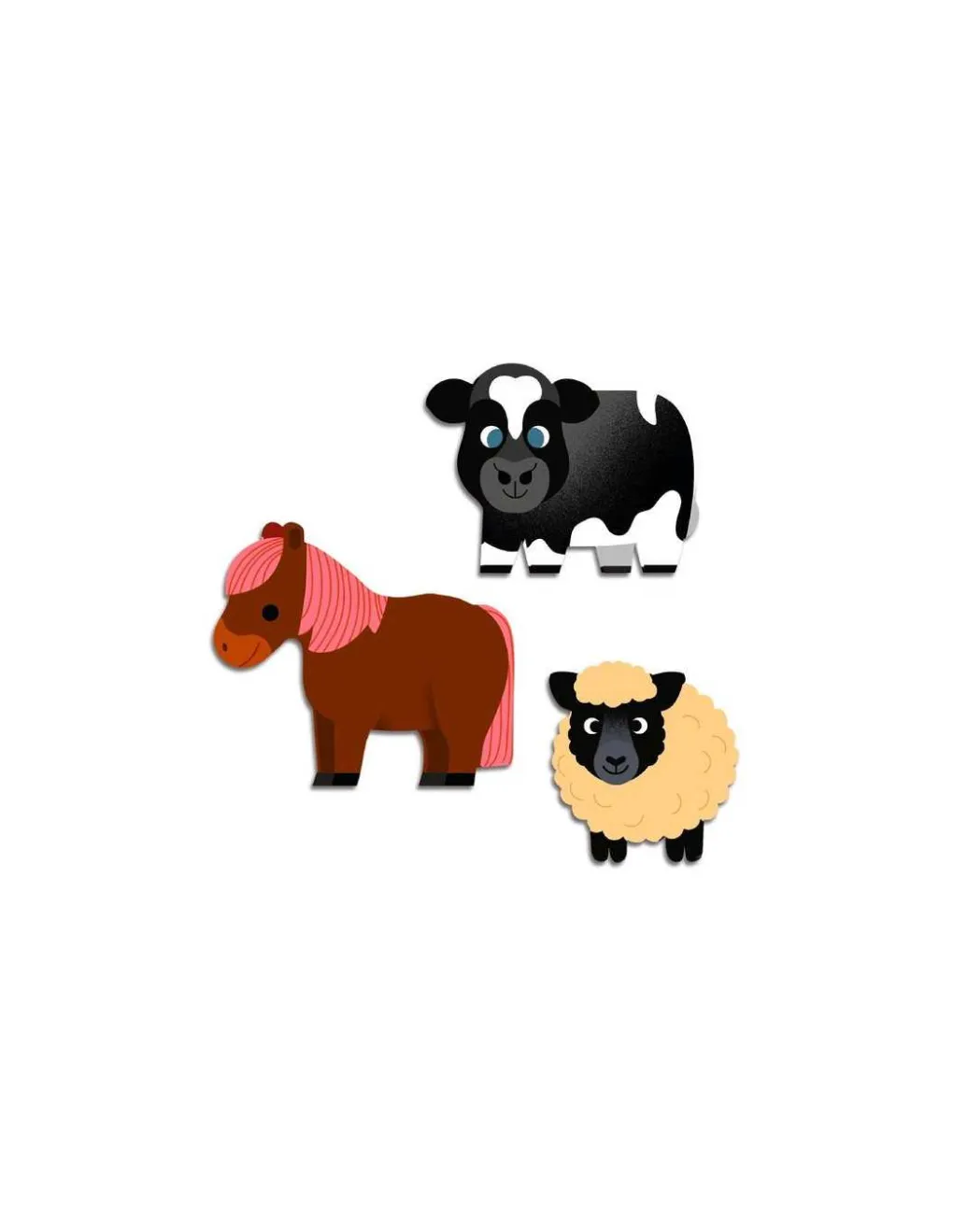 Djeco Gommettes Animaux de la ferme - Hot