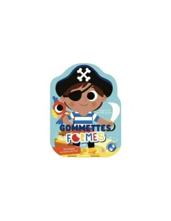 Auzou Gommettes formes L'aventure de petit pirate - Outlet