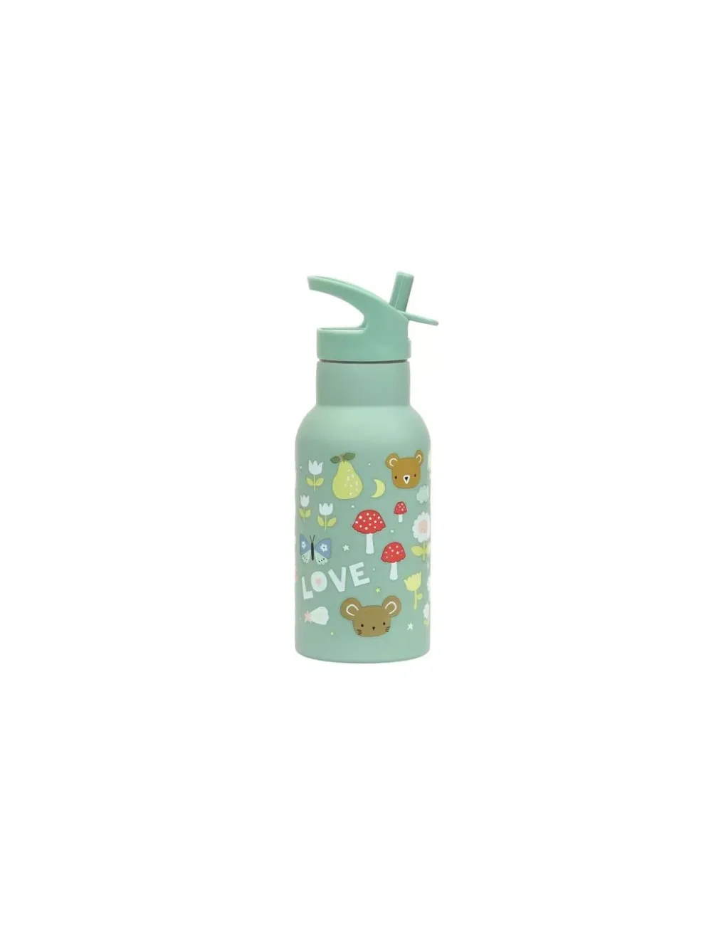 A little lovely company Gourde métal joie - New