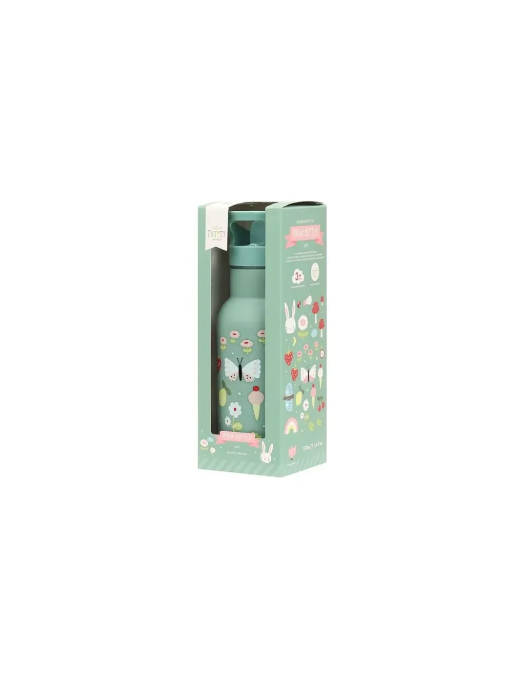 A little lovely company Gourde métal joie - New