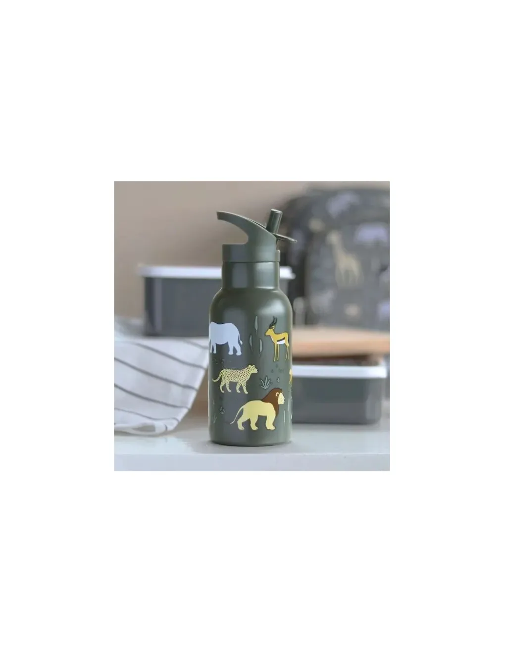 A little lovely company Gourde métal Savanna - Outlet