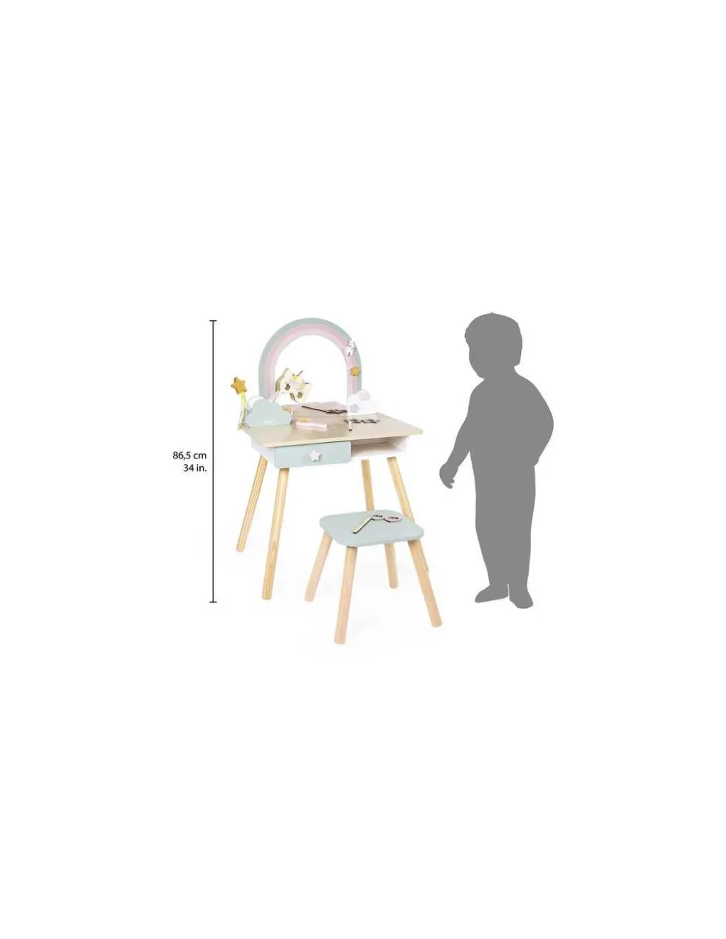 Janod Grande coiffeuse Licorne - Best