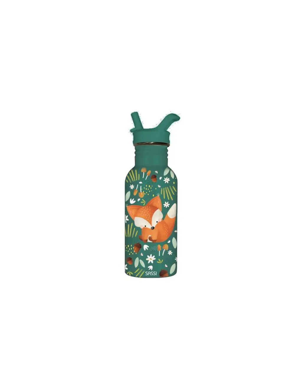 Sassi junior Grande gourde Crunchy le renard - Sassi New