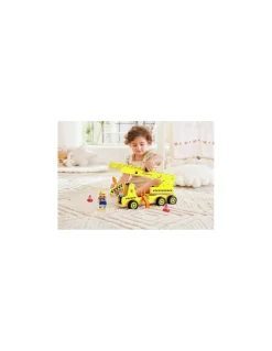 Hape Toys Grande grue de chantier en bois - Hape Sale