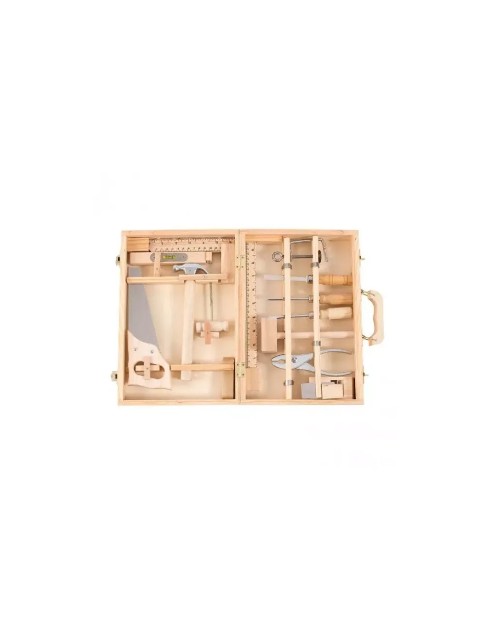 Moulin Roty Grande valise bricolage 14 outils - Best