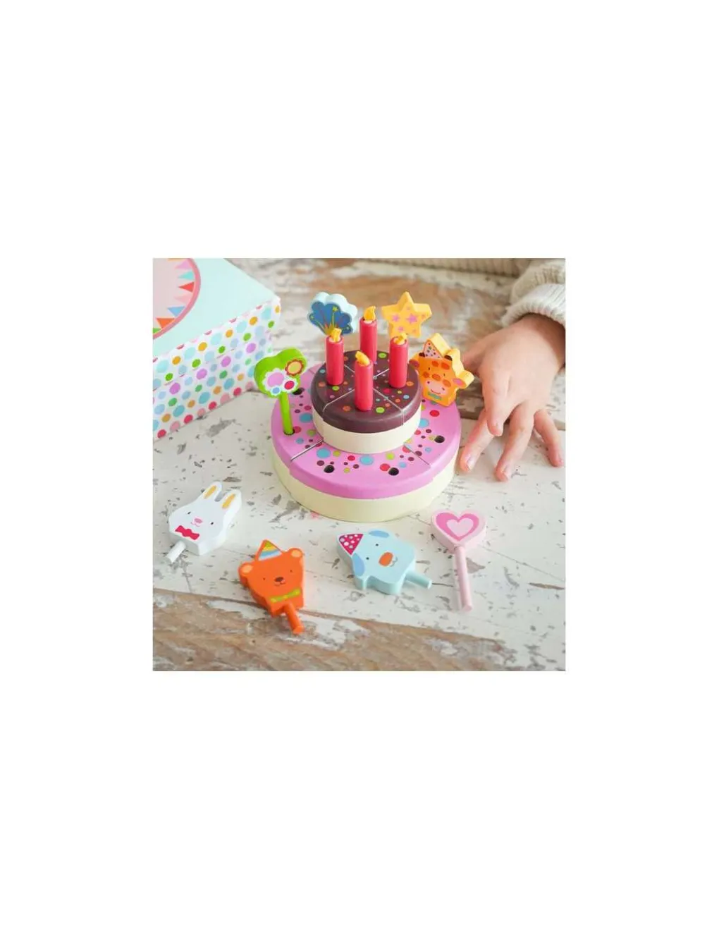 Djeco Gâteau Happy Birthday - New