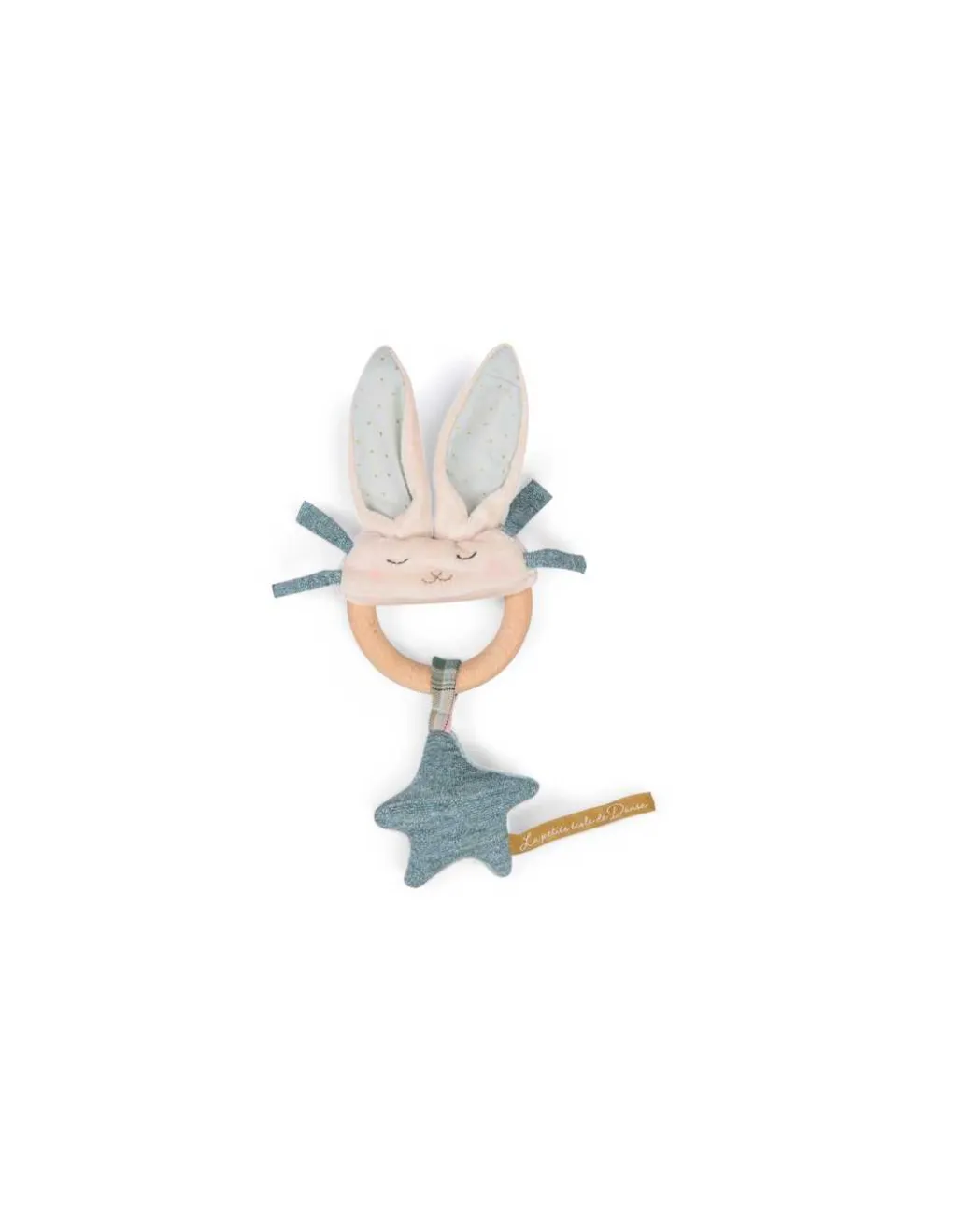 Moulin Roty Hochet anneau bois lapin bleu La petite école de danse - Sale