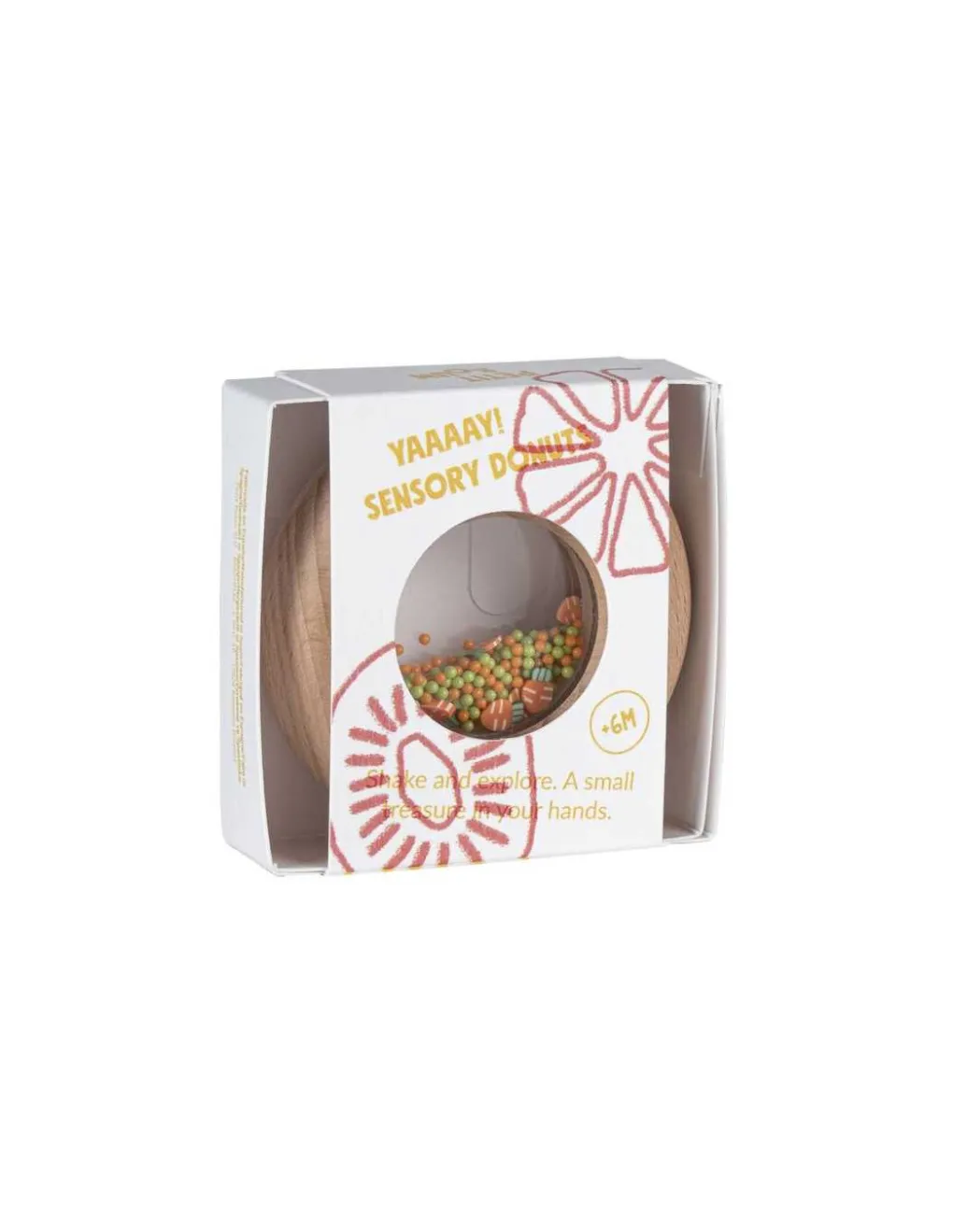 Petit Boum Hochet sensoriel carotte - Outlet