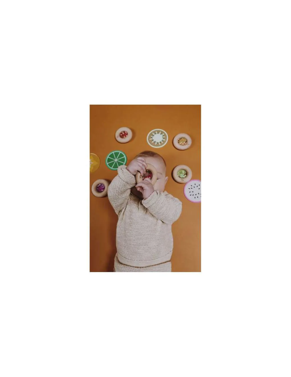 Petit Boum Hochet sensoriel carotte - Outlet
