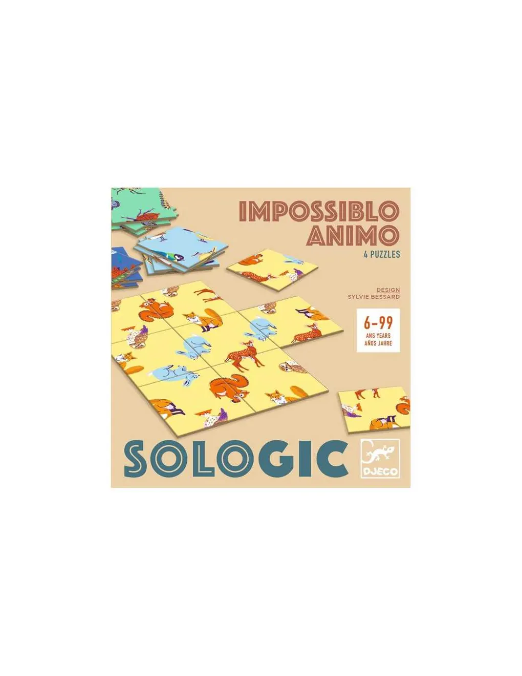 Djeco Impossiblo Animo Sologic - Hot