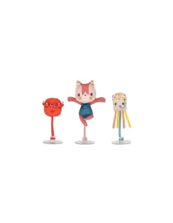 Lilliputiens Jeanne 3 personnages de bain ventouses - Sale