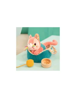 Lilliputiens Jeanne le chat et son panier - Outlet