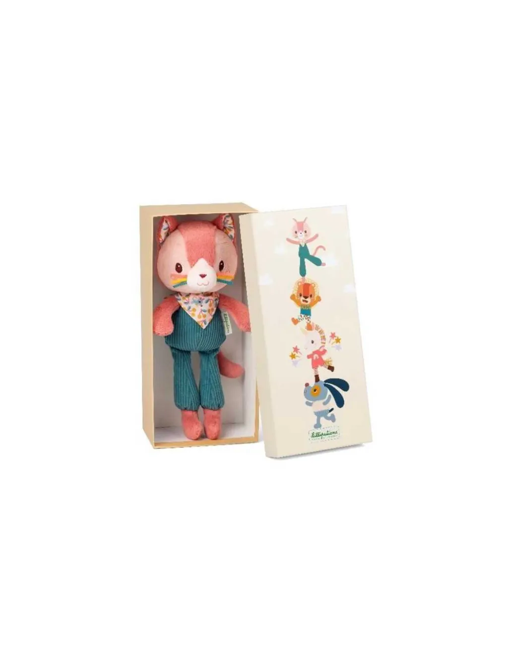 Lilliputiens Jeanne peluche câline - New