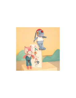 Lilliputiens Jeanne peluche câline - New